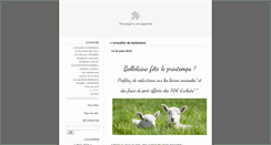 Desktop Screenshot of bellelaine.yotabe.fr